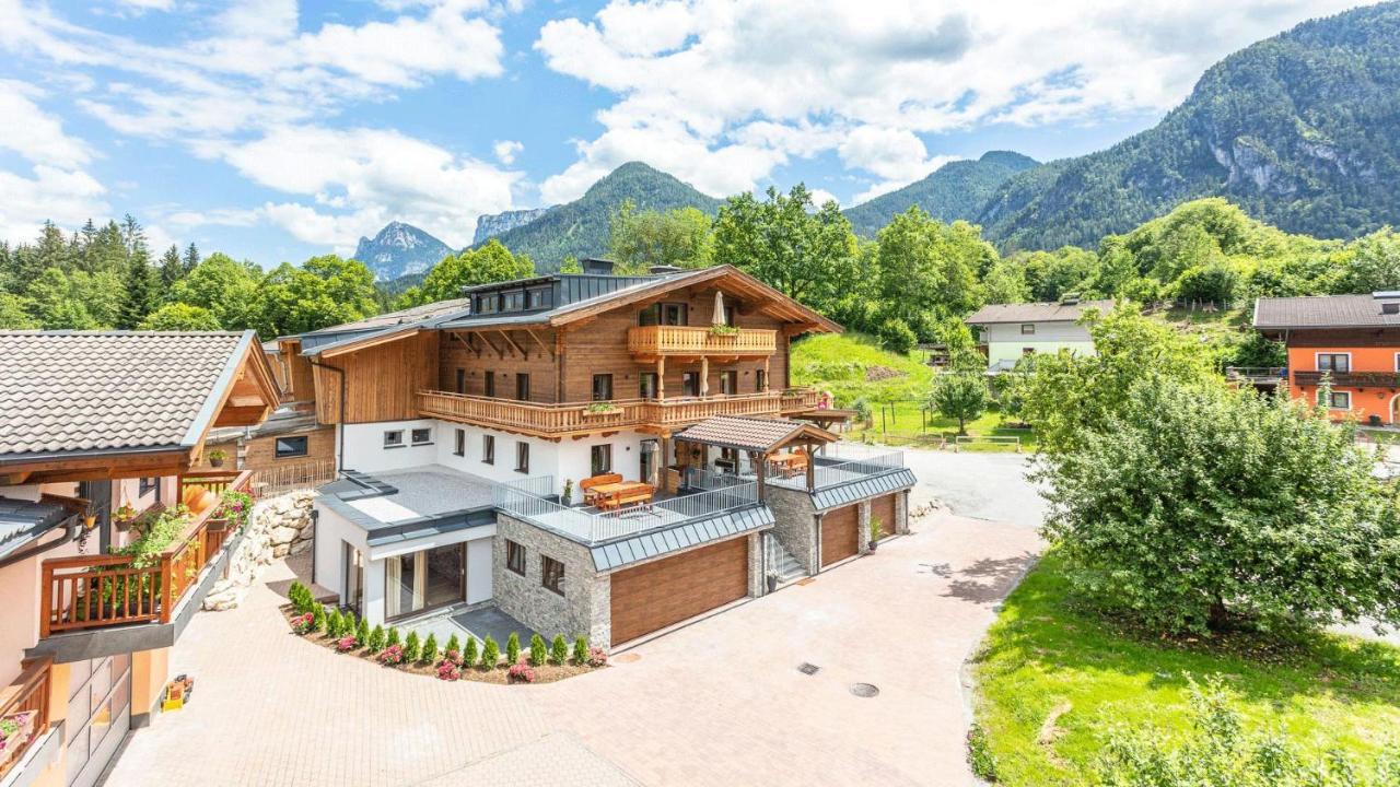 Ferienwohnung Ochsenhorn In Lofer 100 M² / 4-8 P. 外观 照片